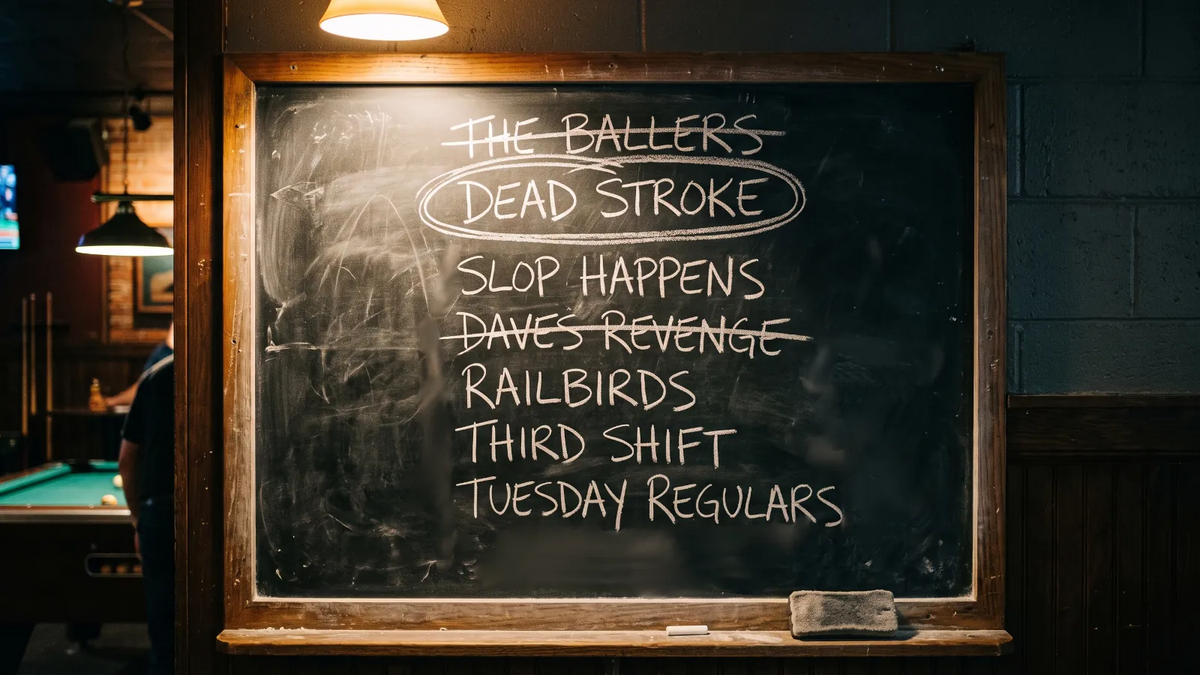 Pool Team Name Ideas That Don't Sound Like Junior High Schoolers