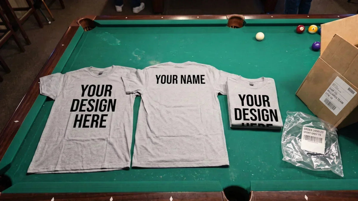 The Pool League Captain's Guide to Team Shirts