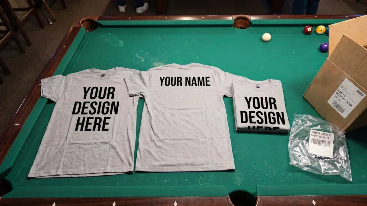 The Pool League Captain's Guide to Team Shirts