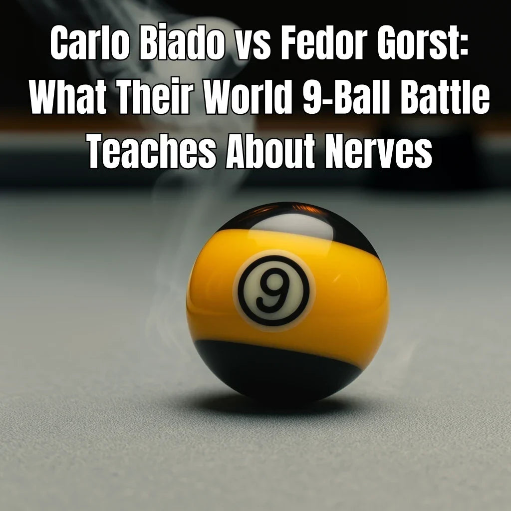 Carlo Biado vs Fedor Gorst: What Their World 9-Ball Battle Teaches About Nerves