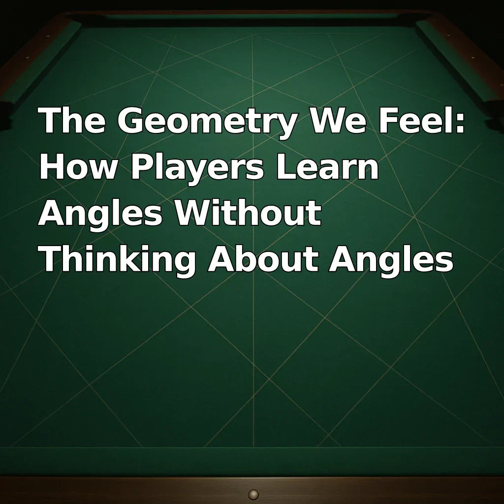 The Geometry We Feel: How Players Learn Angles Without Thinking About Angles
