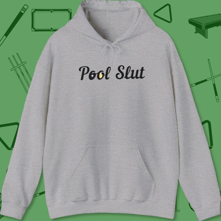 Pool Passion | Sassy Billiards Player Hoodie – Crossbank Clothing