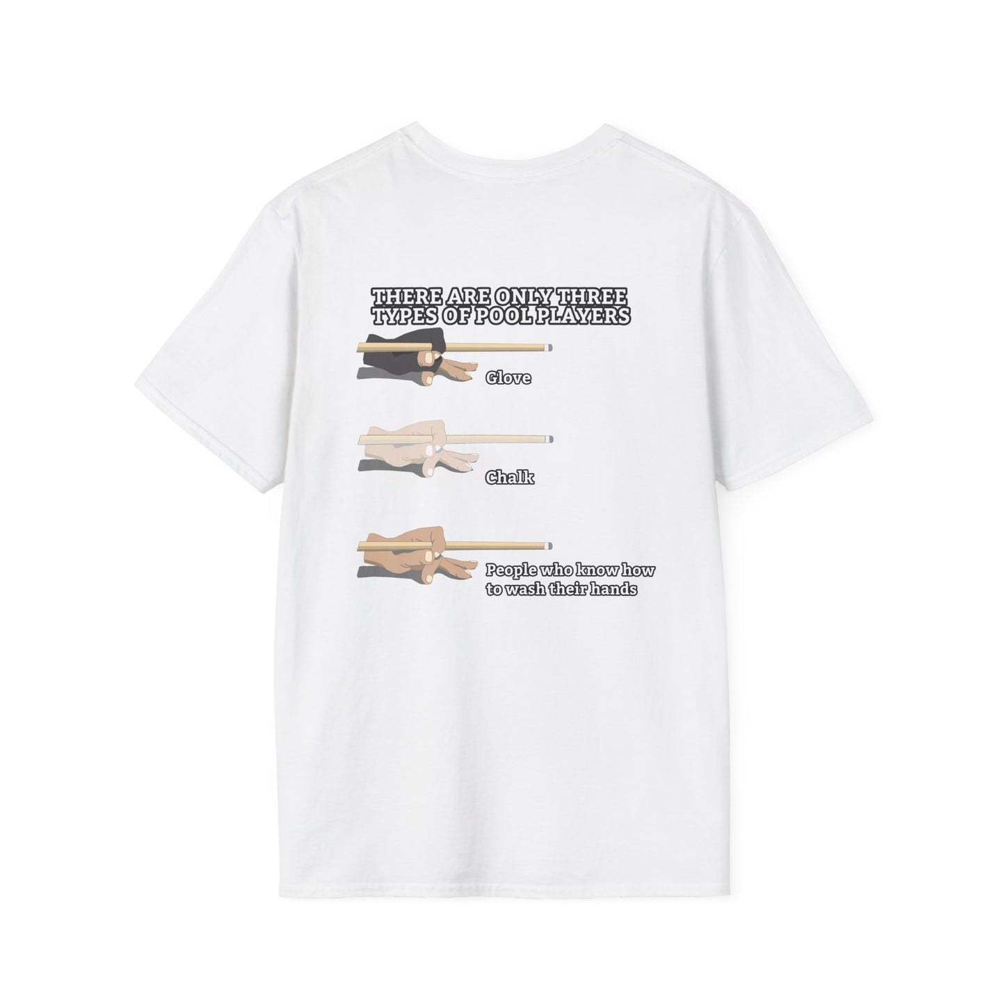 Custom Three Types of Pool Player T-Shirt