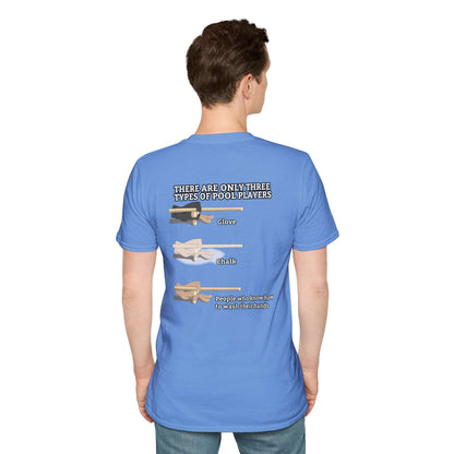 Custom Three Types of Pool Player T-Shirt