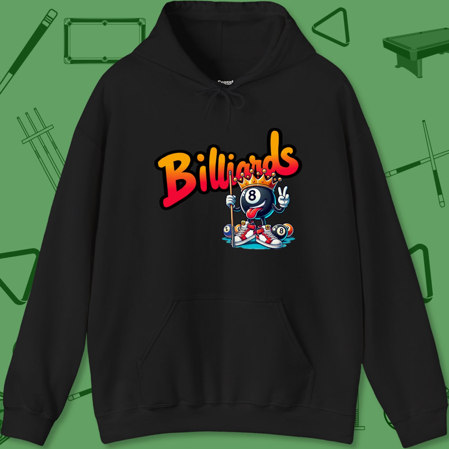 Graffiti Billiards Hoodie