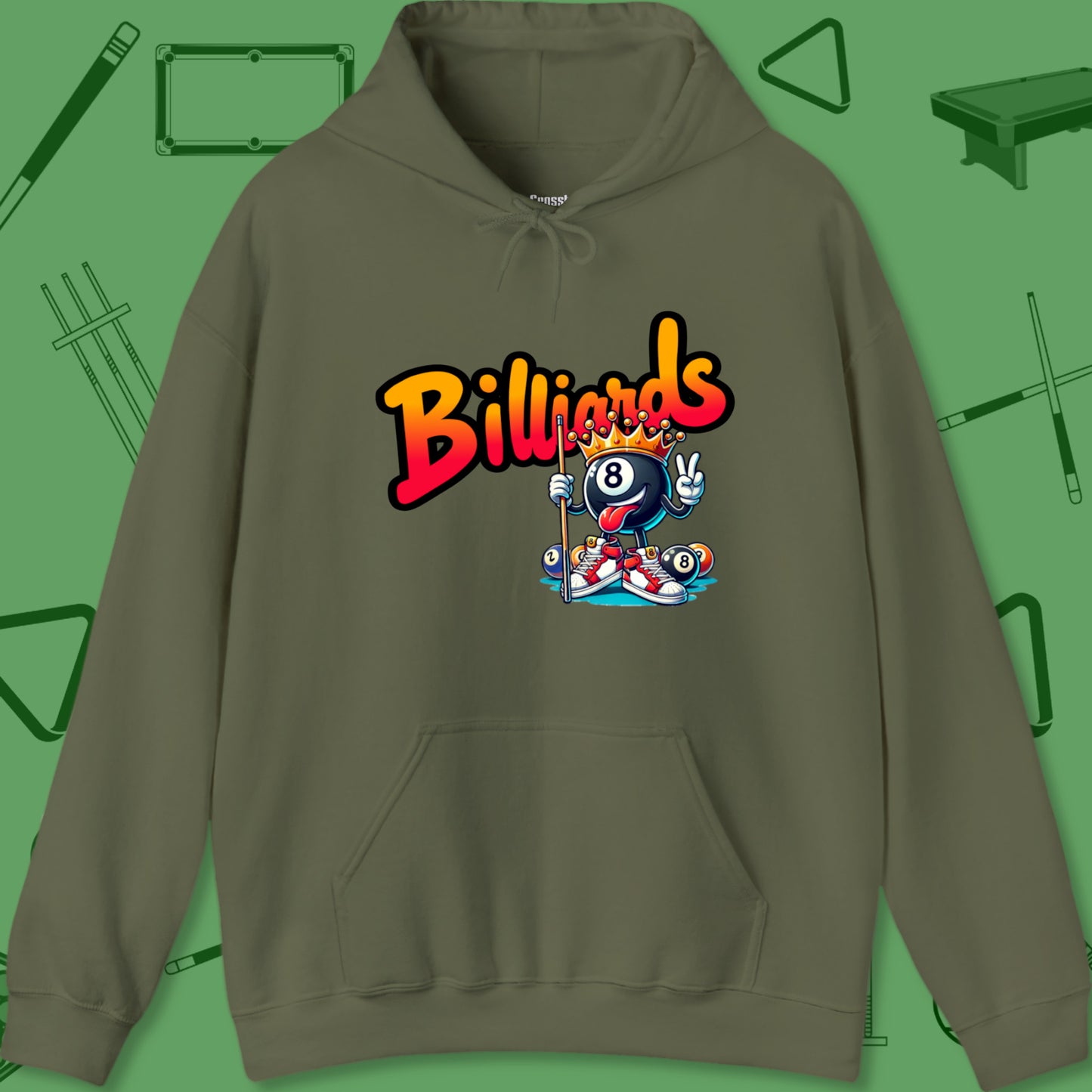 Graffiti Billiards Hoodie