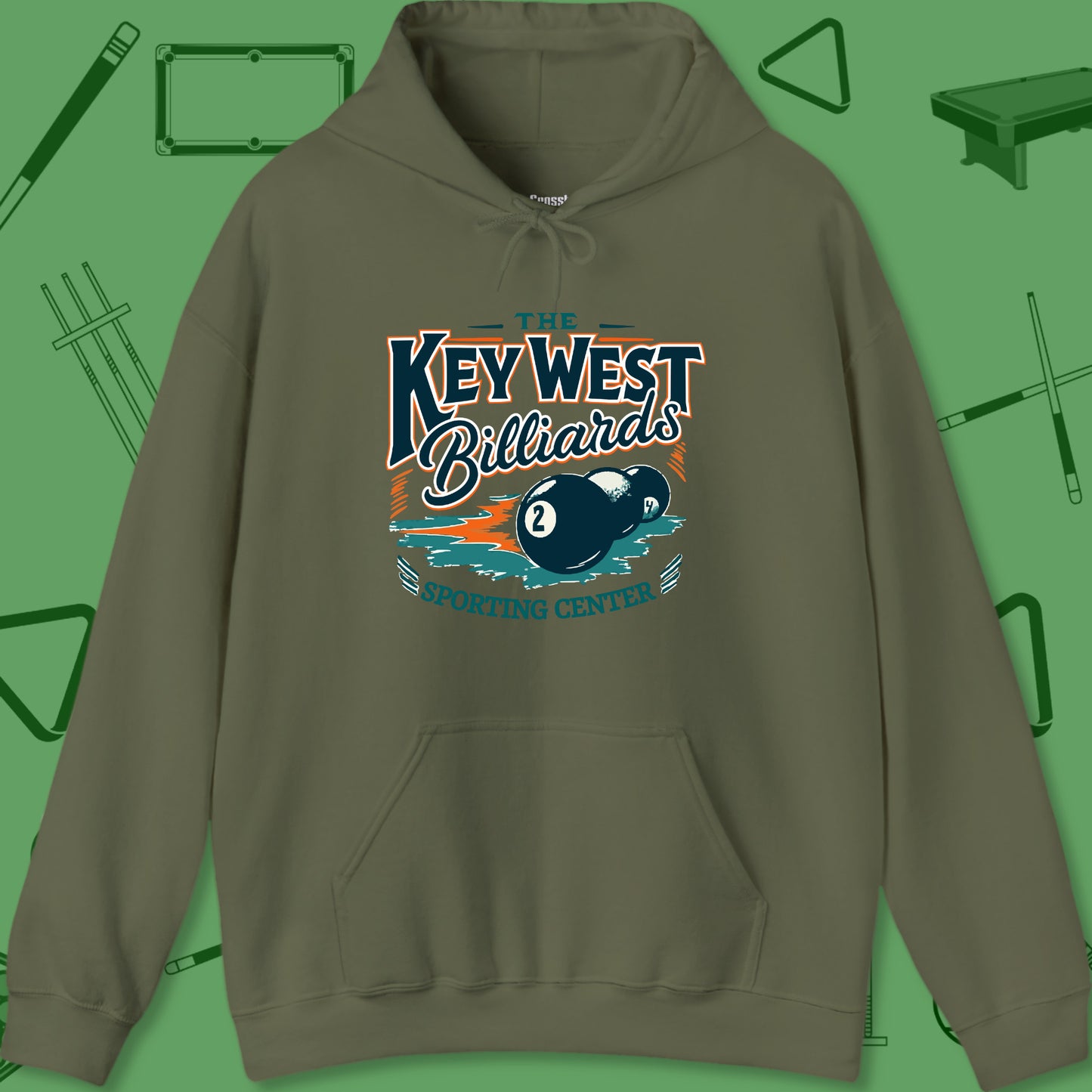 Key West Billiards Hoodie