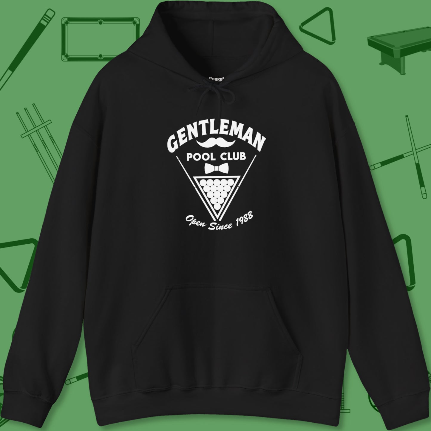 Gentleman Pool Club Billiards Hoodie