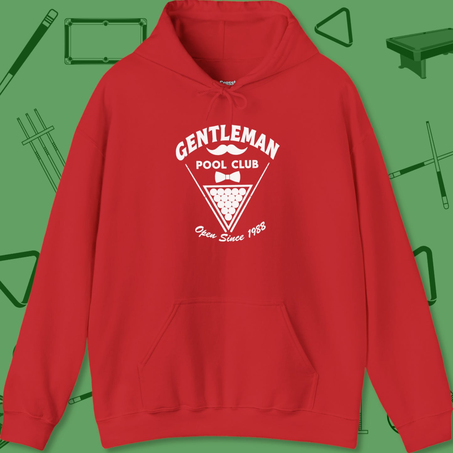 Gentleman Pool Club Billiards Hoodie