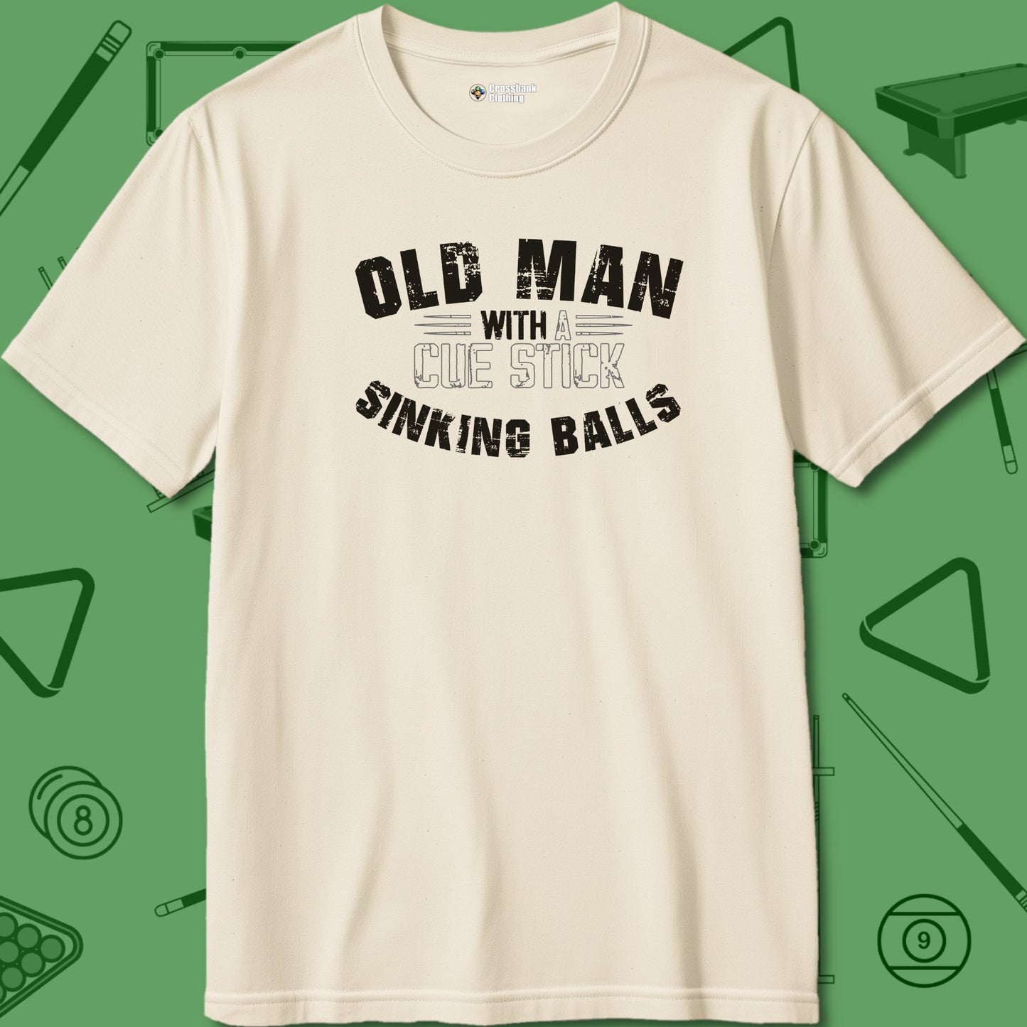 Old Man Sinking Balls T-Shirt