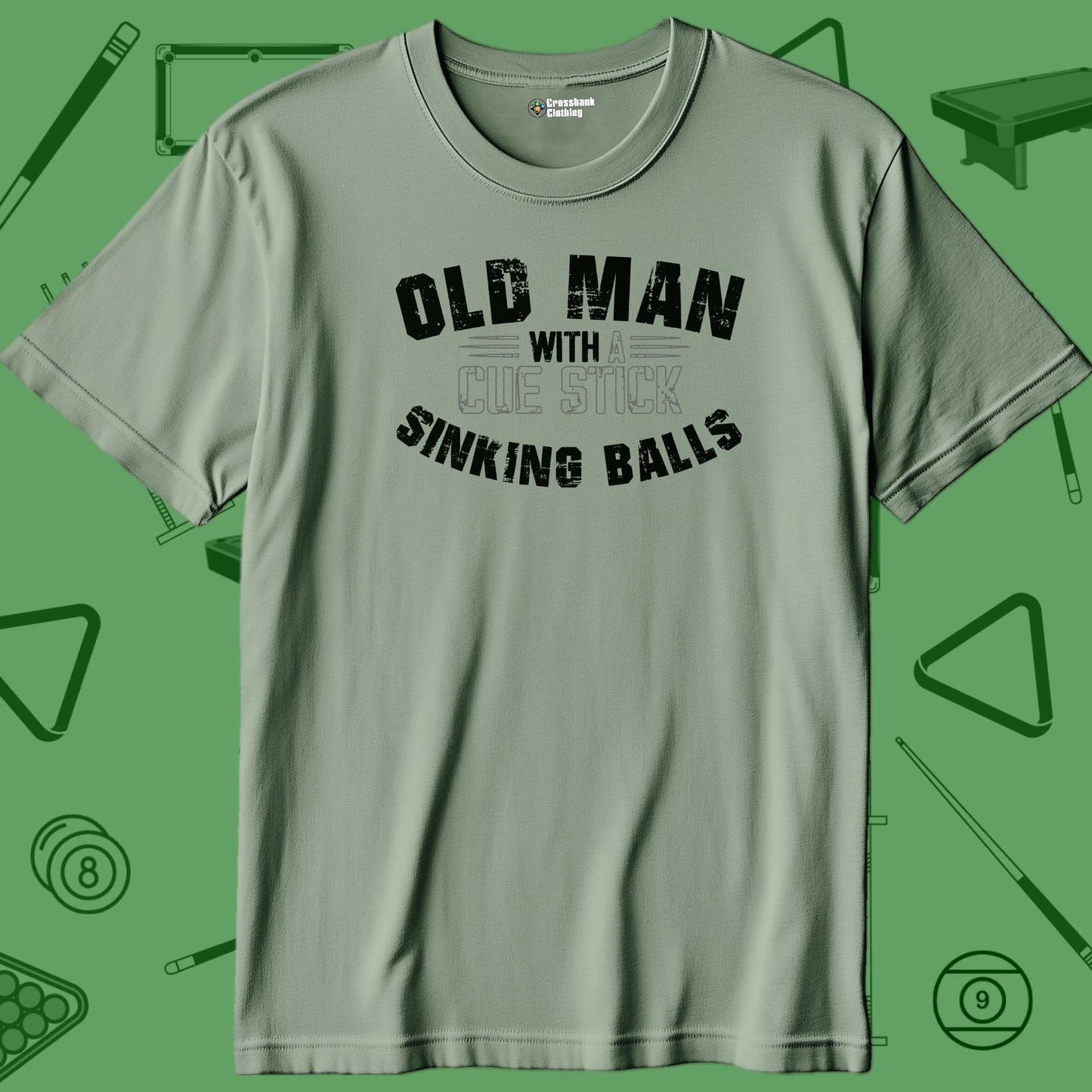 Old Man Sinking Balls T-Shirt