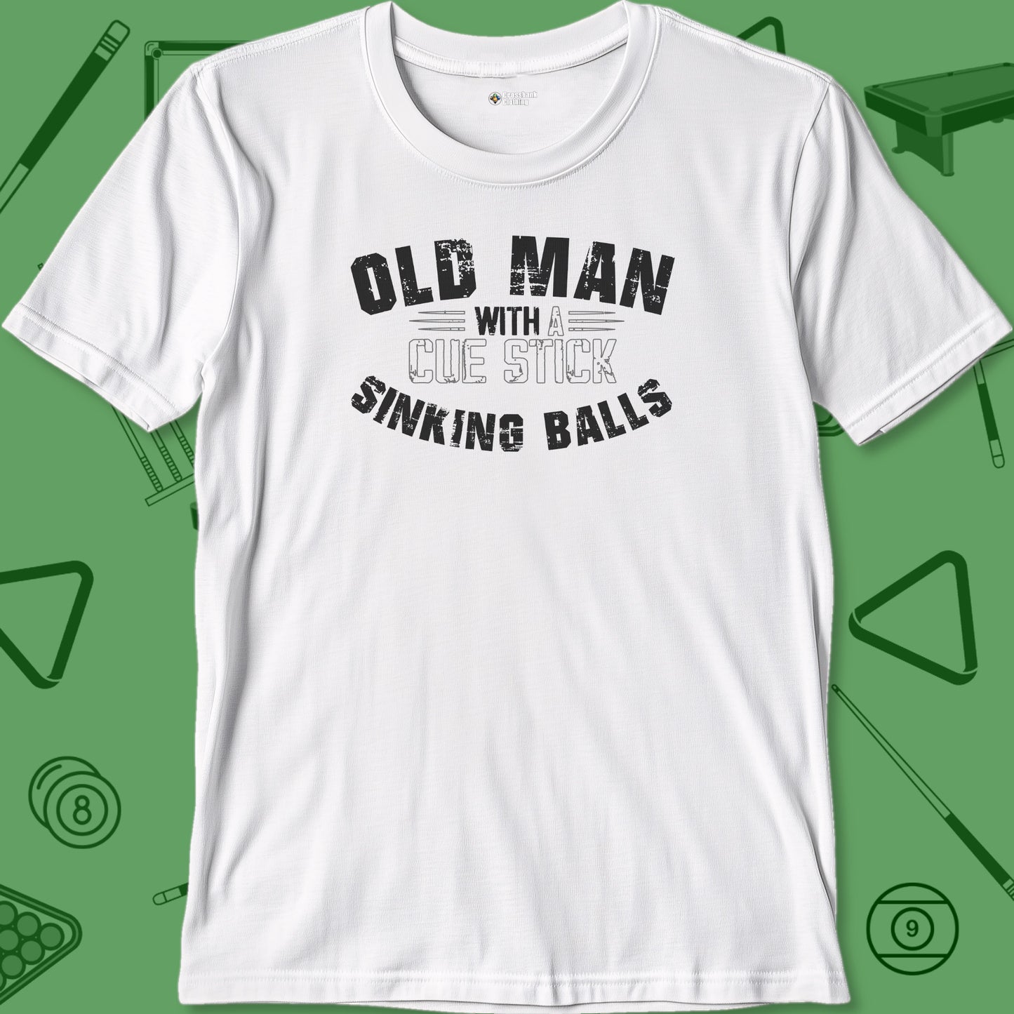 Old Man Sinking Balls T-Shirt