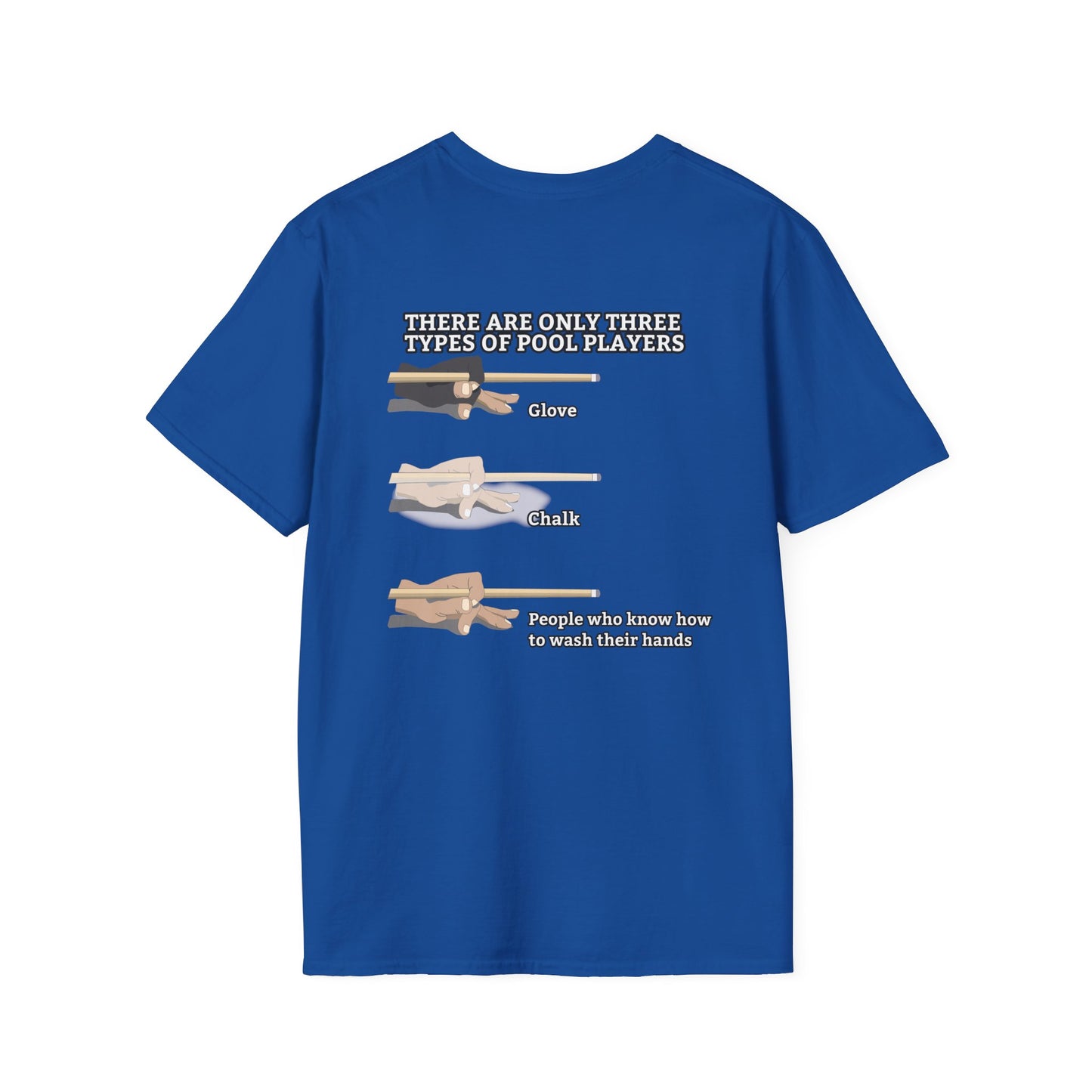 Custom Three Types of Pool Player T-Shirt