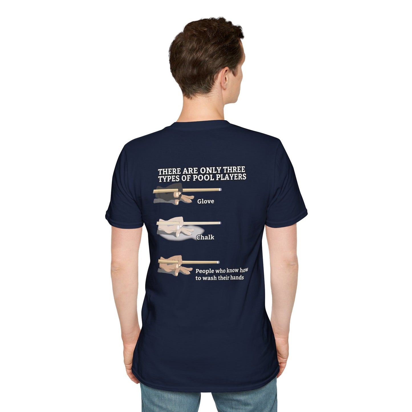 Custom Three Types of Pool Player T-Shirt