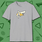 Pool Shark T-Shirt, in Sport Grey color, billiards shirt, front view