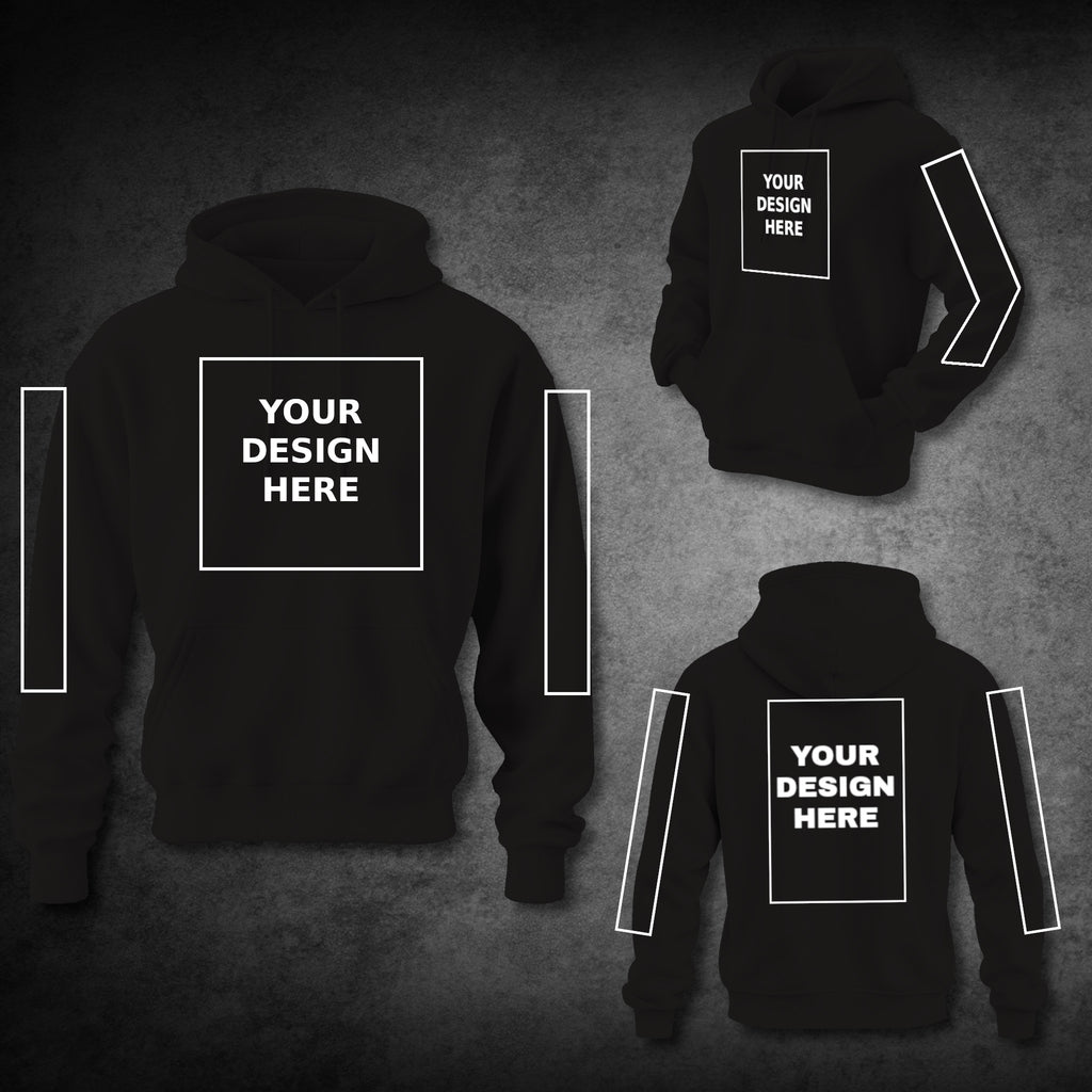 A Hoodie titled "Custom Billiards Hoodie" from Crossbank Clothing