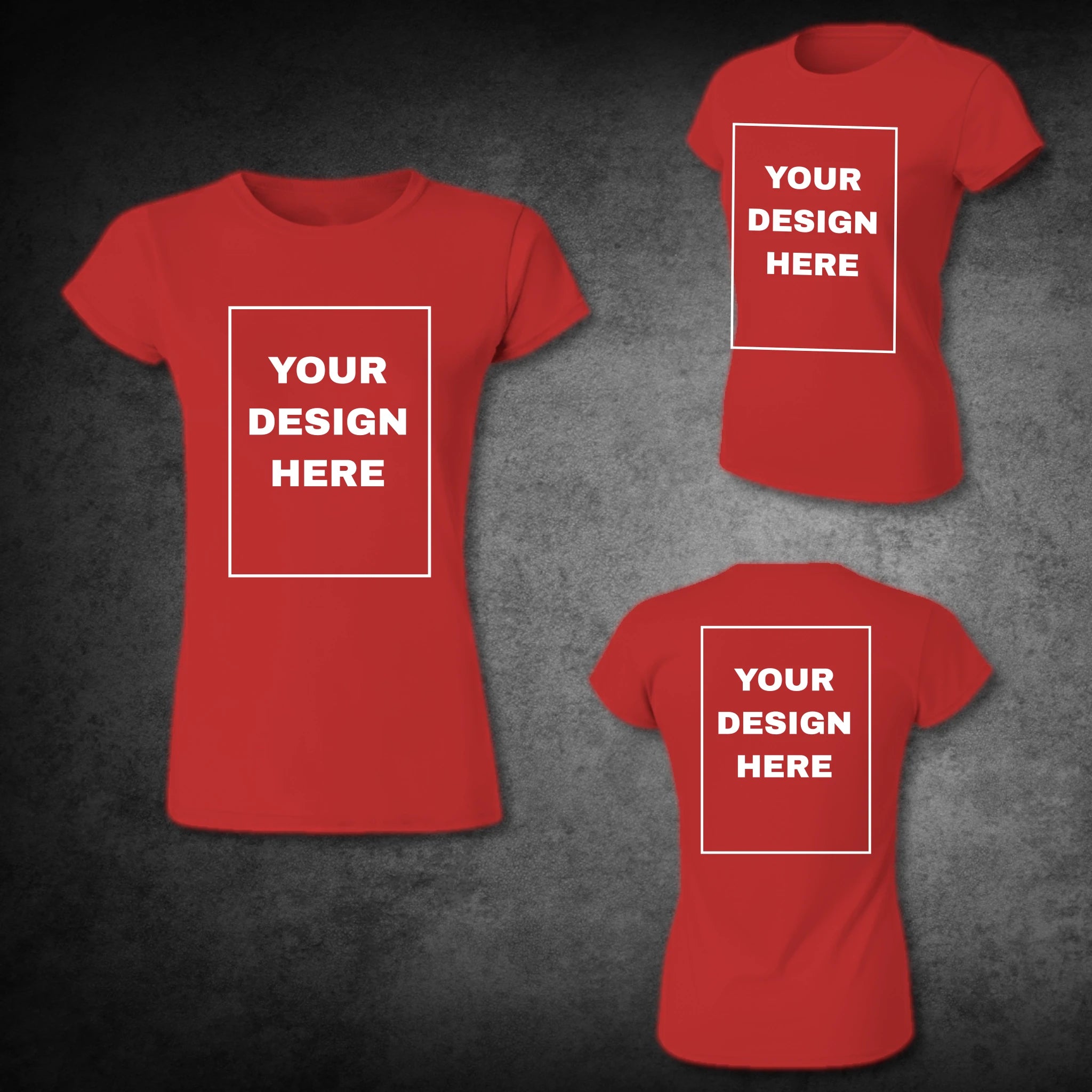 Custom Women's Cut Tee