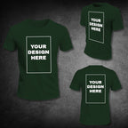 A T-Shirt titled "Custom Billiards T-Shirt" from Crossbank Clothing