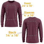 Custom Long Sleeve Tee