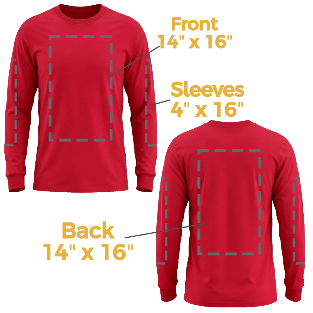 Custom Long Sleeve Tee