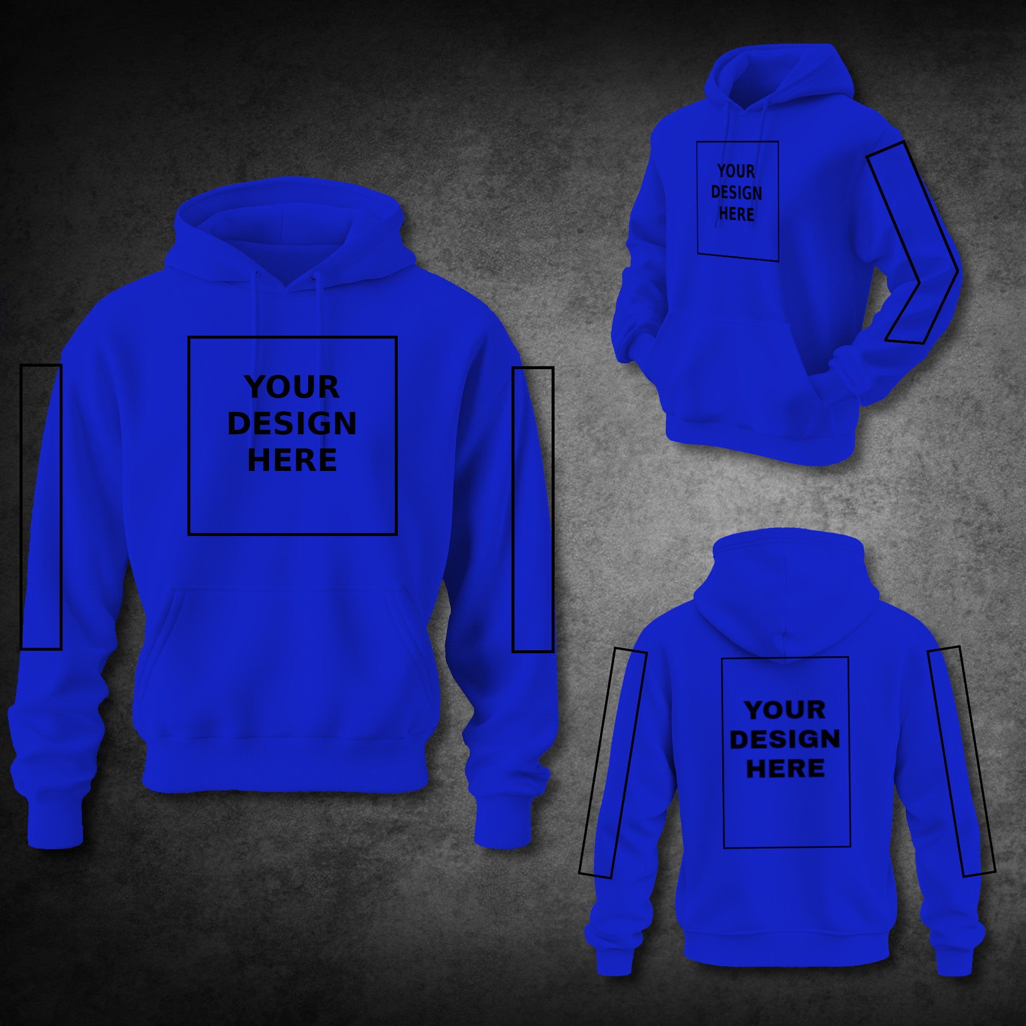 A Hoodie titled "Custom Billiards Hoodie" from Crossbank Clothing