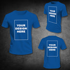 A T-Shirt titled "Custom Billiards T-Shirt" from Crossbank Clothing