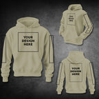 A Hoodie titled "Custom Billiards Hoodie" from Crossbank Clothing