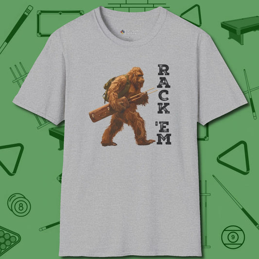 Bigfoot Rack 'em Pool T-Shirt