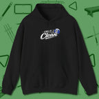 Call It Clean Ten Ball Hoodie, front view, in Black what the real shooters wear