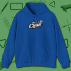 Call It Clean Ten Ball Hoodie, front view, in Royal make every shot — and outfit — count