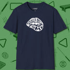 Chalk Dirty to Me T-Shirt, front view, in Navy it’s not a hobby — it’s a lifestyle