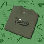 Cue Control T-Shirt, folded view, in Military Green built for bold breaks and quiet confidence