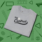 Cue Control T-Shirt, folded view, in Sport Grey where cue control meets personal style