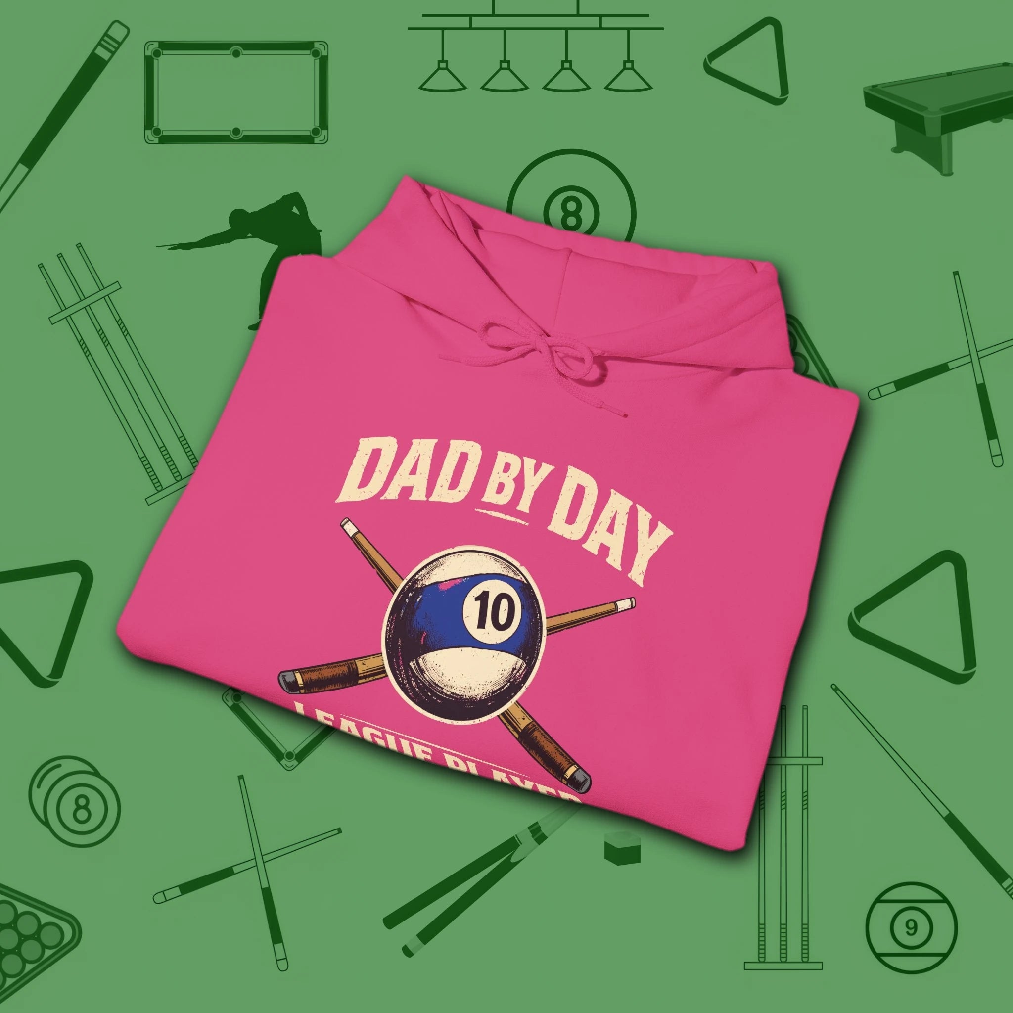 Dad by Day Pool Hoodie