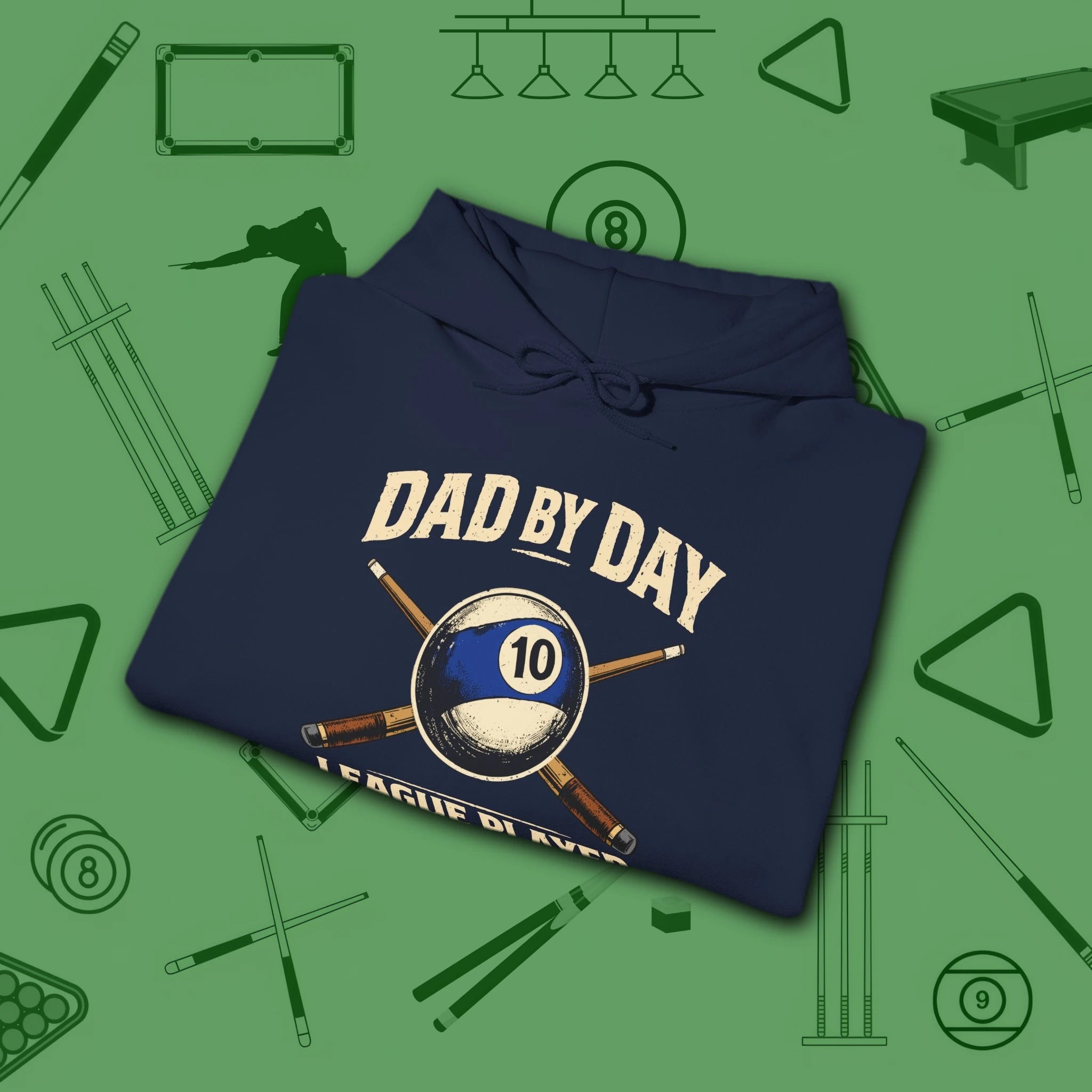 Dad by Day Pool Hoodie