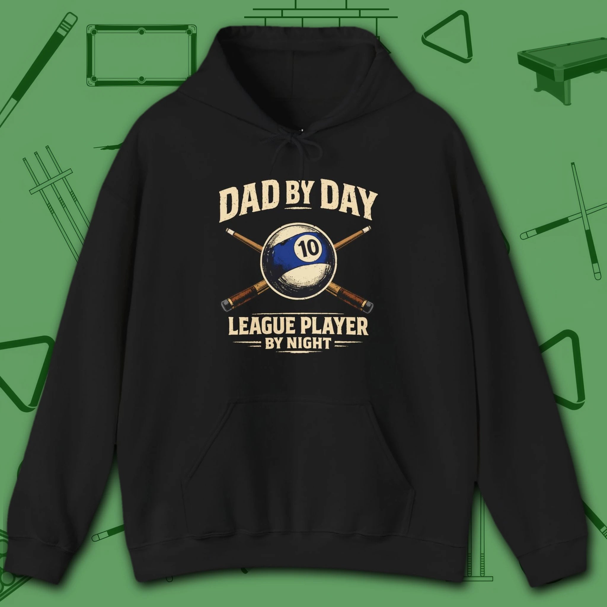 Dad by Day Pool Hoodie