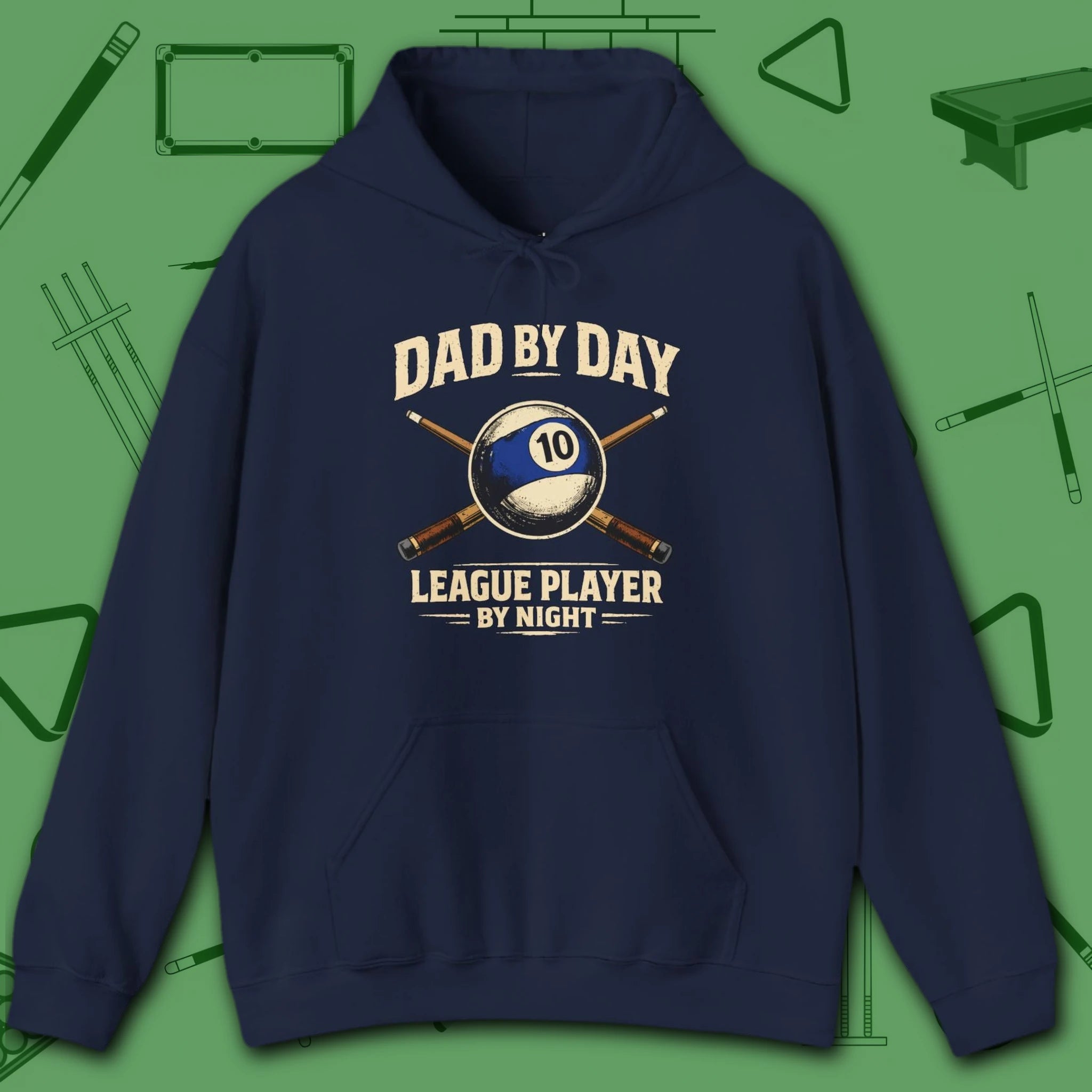 Dad by Day Pool Hoodie
