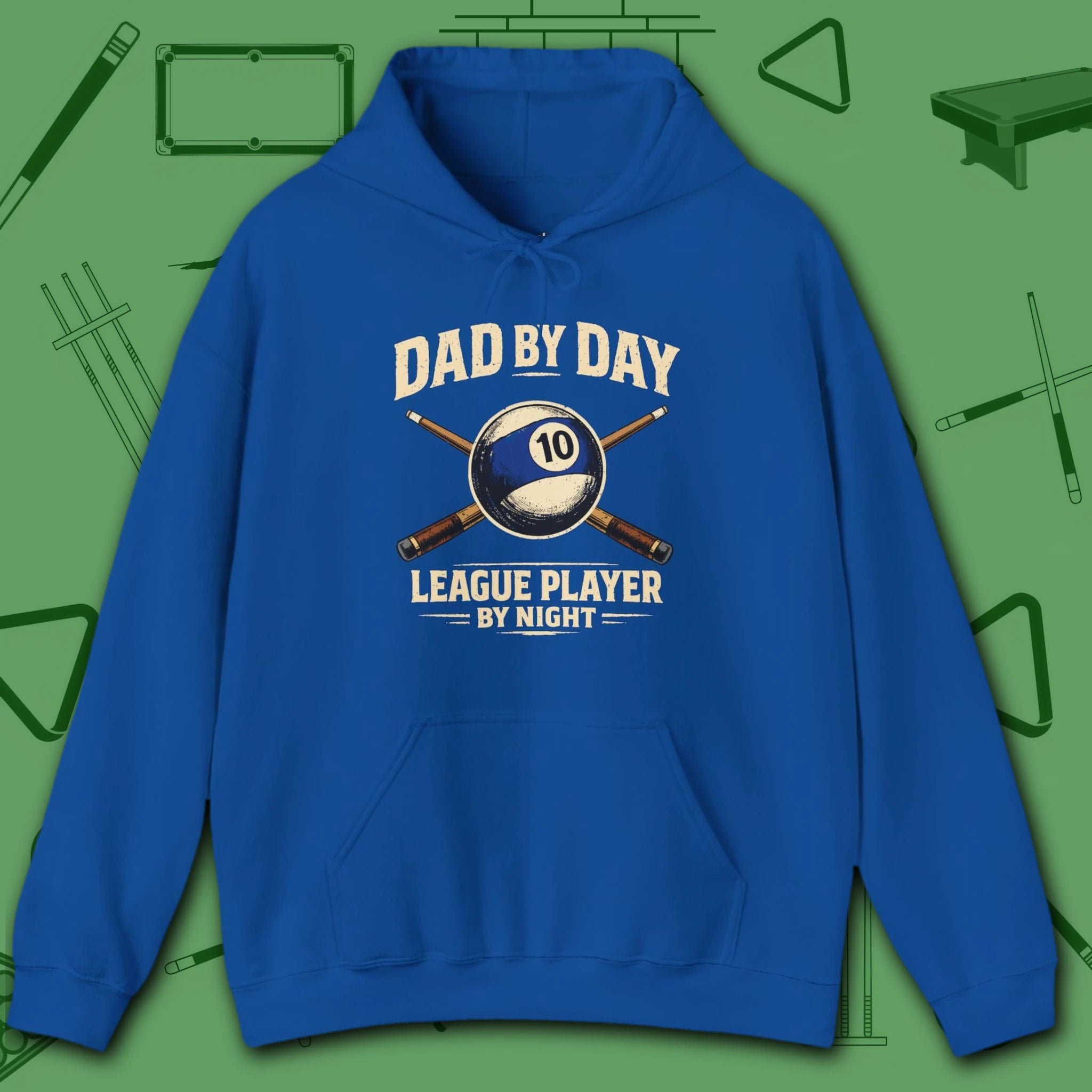 Dad by Day Pool Hoodie