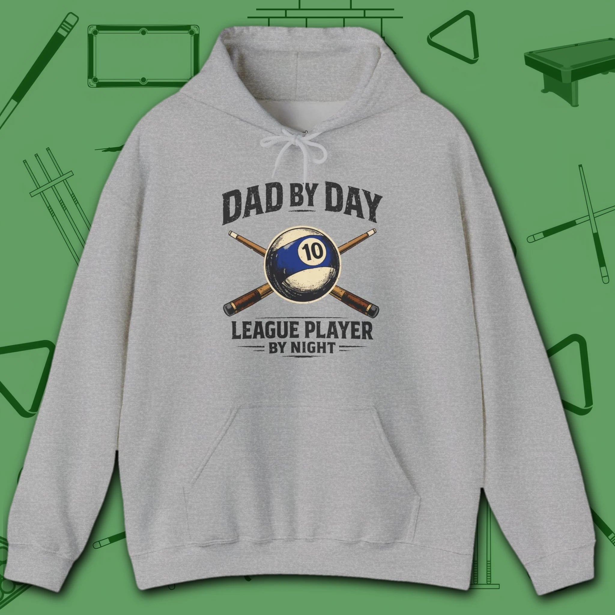Dad by Day Pool Hoodie