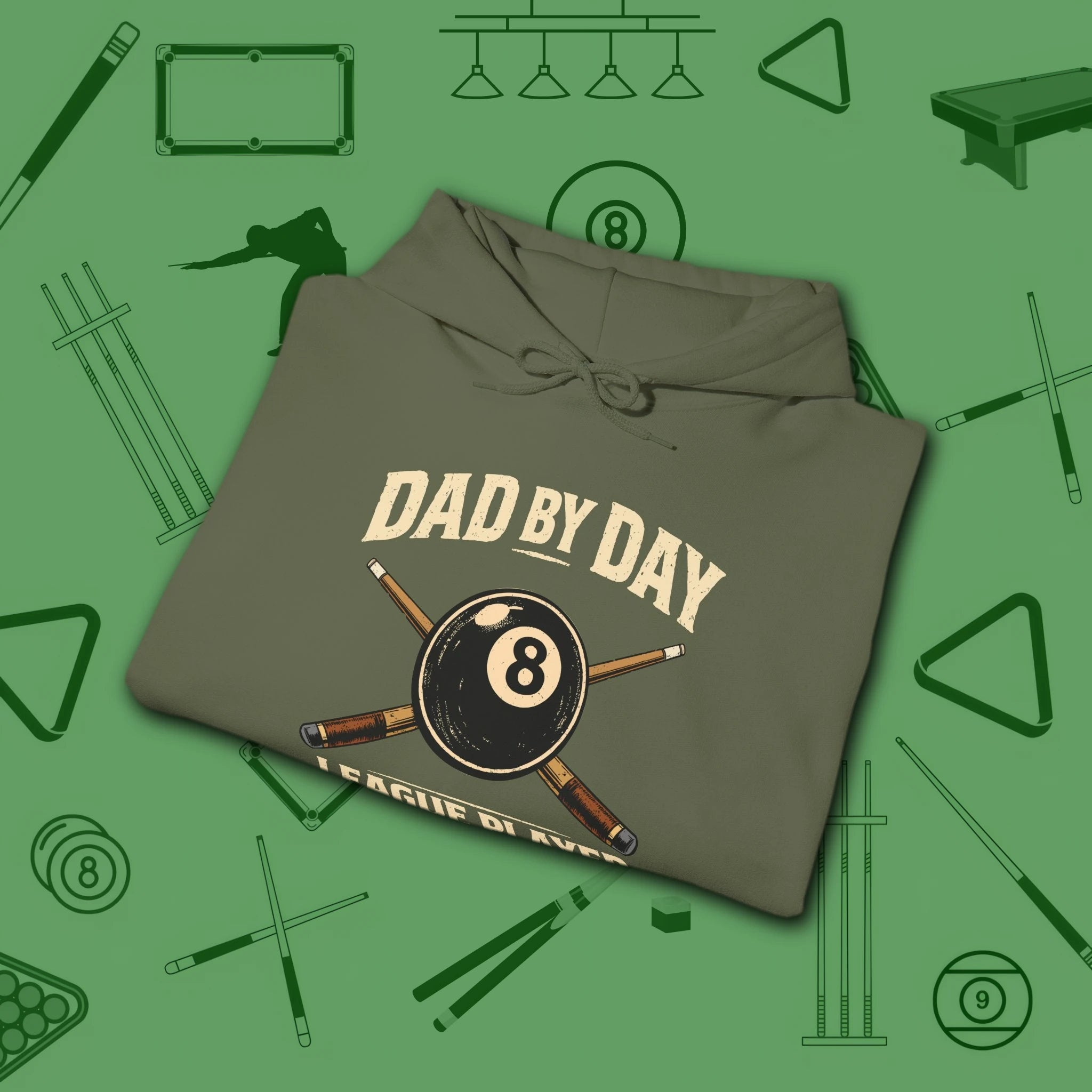 Dad by Day Pool Hoodie