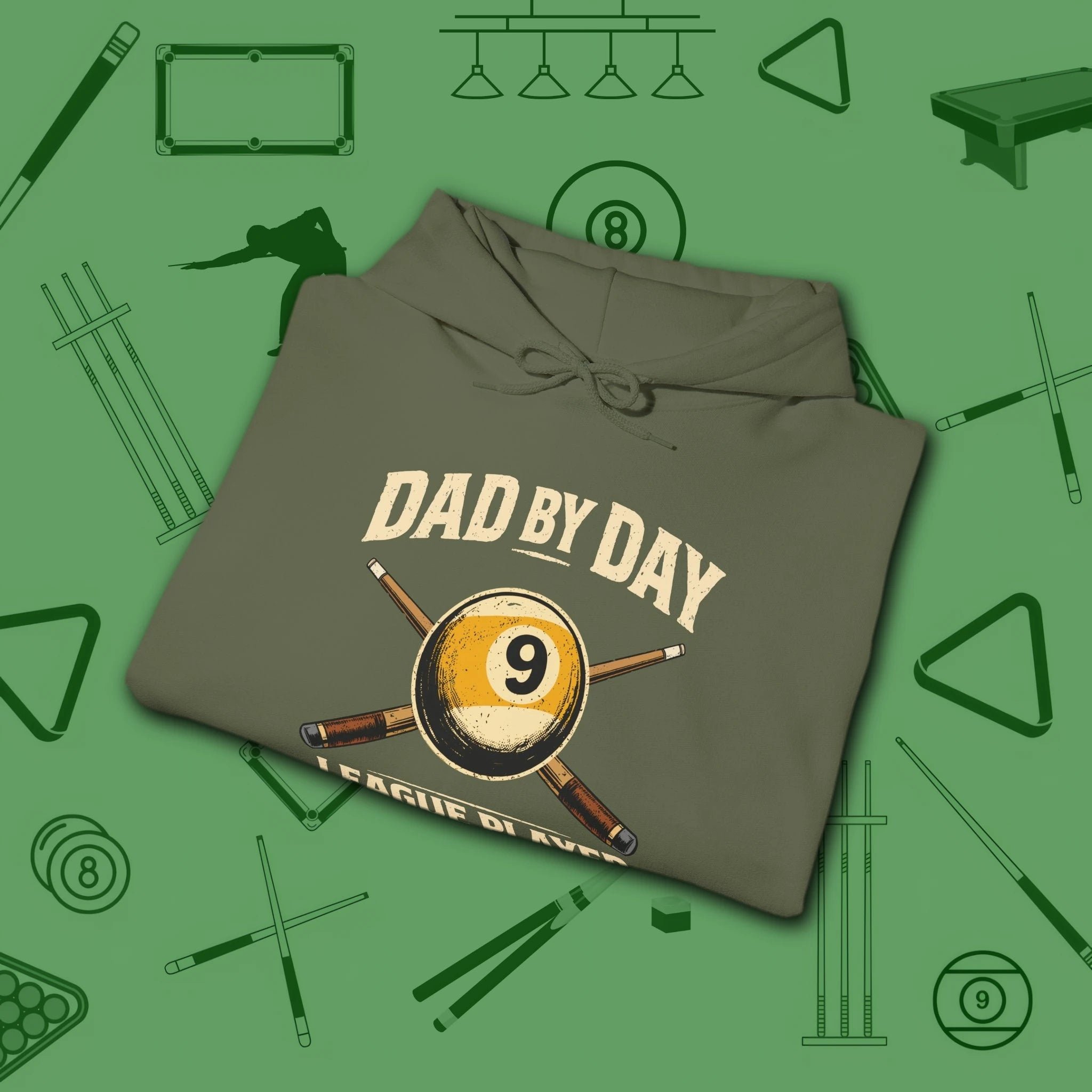 Dad by Day Pool Hoodie