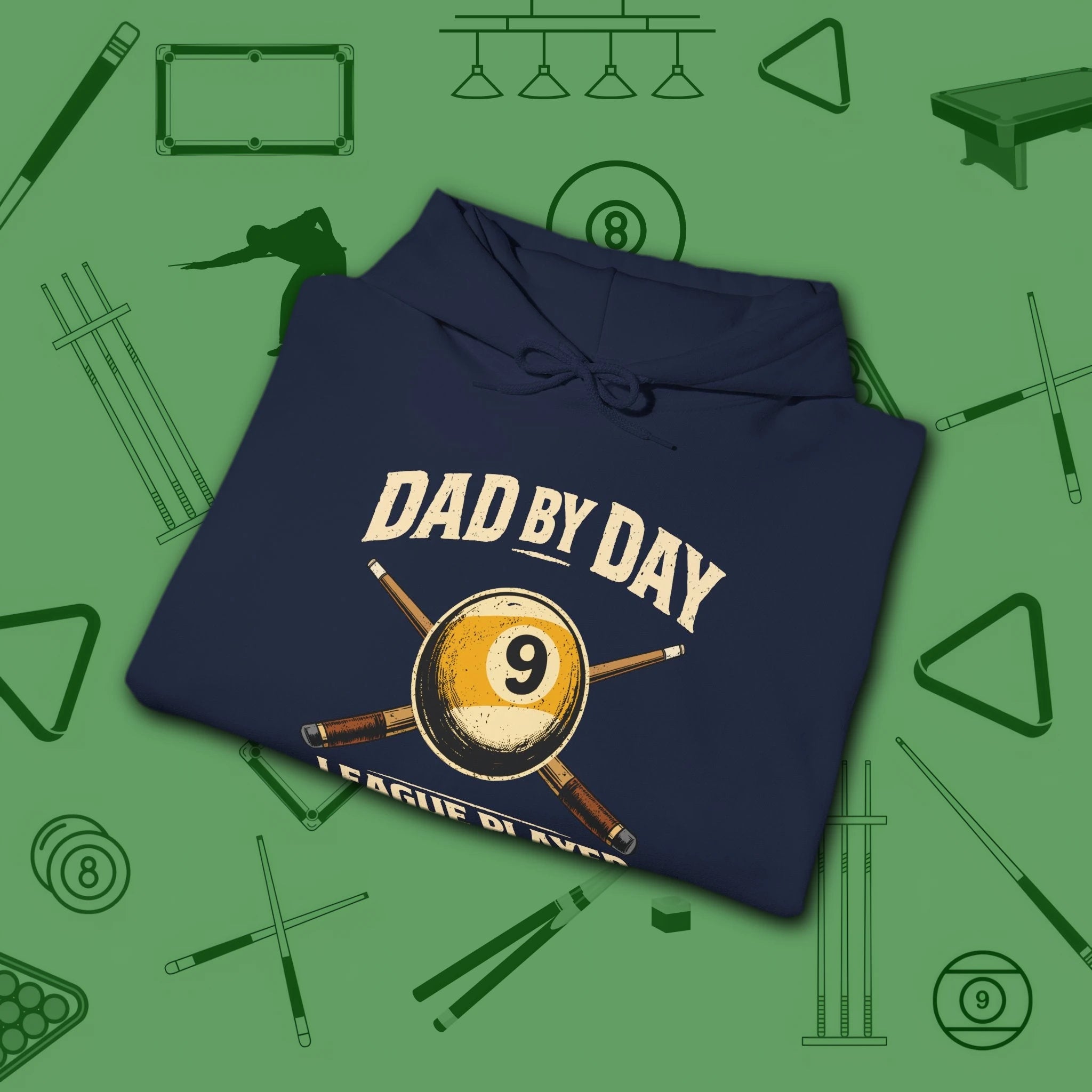 Dad by Day Pool Hoodie