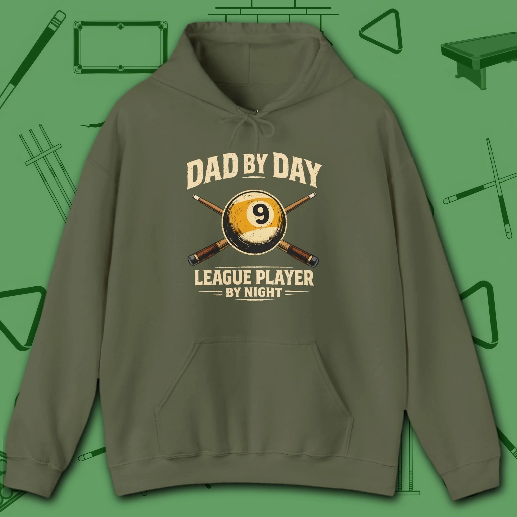 Dad by Day Pool Hoodie