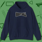 Eight Ball Letters Hoodie, front view, in Navy table-tested, street-approved style