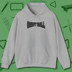 Eight Ball Letters Hoodie, front view, in Sport Grey from chalk to clutch, look the part