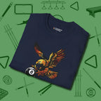 Fire Eagle T-Shirt, folded view, in Navy the shirt that plays position