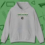 I Have No Idea What I'm Doing Hoodie, front view, in Sport Grey cool under pressure, hot on the eyes