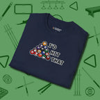 I'd Hit That - Funny T-Shirt, folded view, in Navy an extension of your pool persona