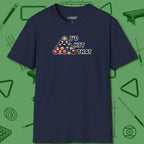 I'd Hit That - Funny T-Shirt, front view, in Navy precise, confident, always in control