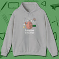 It Worked In My Head Hoodie, front view, in Sport Grey ideal for clean hits and clean fits